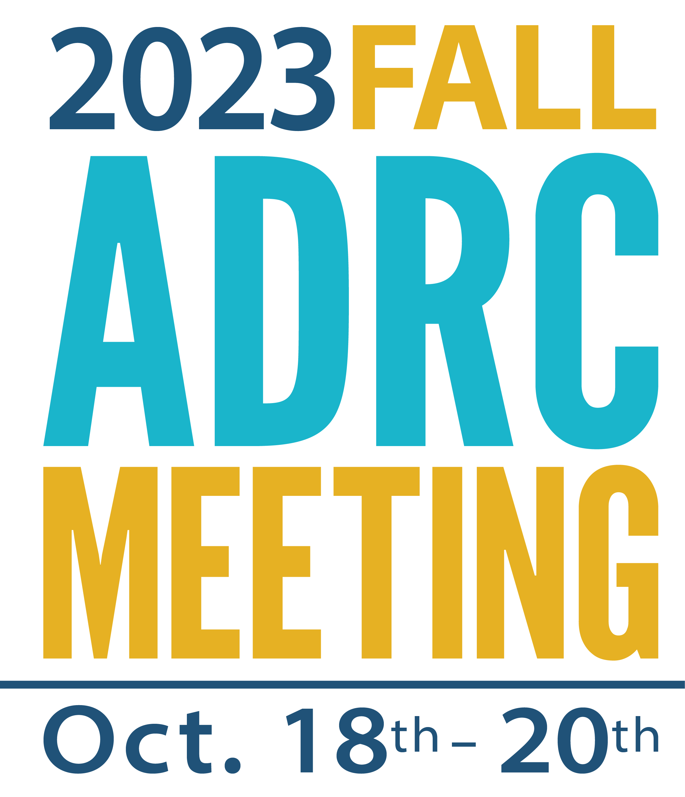 Register Today! 2023 Hybrid Fall ADRC Meeting